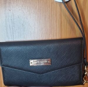 Kate Spade Saffiano Leather Phone/card Wallet/Wristlet
